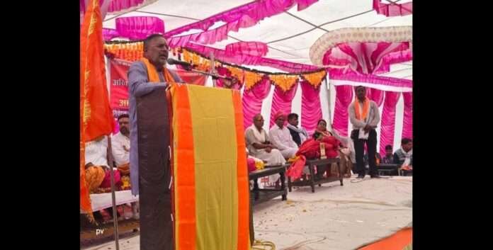 बाबा लाला जी महाराज धाम में अभिनन्दन समारोह आयोजित