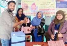 पादूकलां में पल्स पोलियो अभियान: 621 बच्चों को पिलाई गई ‘दो बूंद जिंदगी’