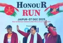 जवानों को उचित सम्मान देना हर नागरिक का कर्तव्य- शर्मा*