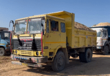 पीसांगन पुलिस की बड़ी कार्रवाई: अवैध बजरी खनन में डंपर जब्त