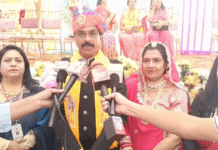 मंडोर में 25 जोड़ों का सामूहिक विवाह, मीडिया टीम सम्मानित