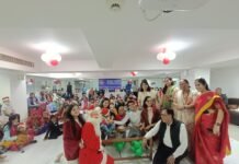क्रिसमस सेलिब्रेशन में झूमें बाल कैंसर रोगी एवं कैंसर विजेता