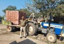 आँगई पुलिस की अवैध खनन के खिलाफ बड़ी कार्रवाई