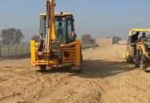 रायसिंहनगर में अवैध कॉलोनी के खिलाफ पालिका की बड़ी कार्रवाई