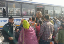 निजी बसों की अनिश्चितकालीन हड़ताल, यात्रियों में भारी परेशानी