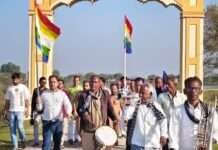 मुनि प्रज्ञान सागर जी का सुखोदय तीर्थ में भव्य मंगल प्रवेश