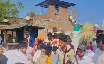 चौरु में संत चोकसराम मुनि महाराज का भव्य जुलूस, उमड़ा जनसैलाब