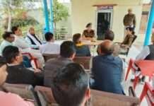 एसपी का औचक निरीक्षण, कानून व्यवस्था पर दिए निर्देश