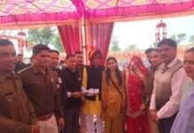 जीआरपी थाना स्टाफ ने मायरा भर पेश की मानवता की मिसाल