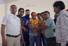 मुकेश तेजस्वी बने नगर अध्यक्ष