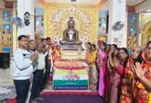 मल्लिनाथ भगवान का मोक्ष कल्याणक महामहोत्सव श्रद्धापूर्वक मनाया