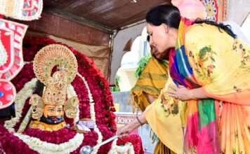 विद्याधर नगर में भक्ति की बयार: दिया कुमारी ने पदयात्रा को किया रवाना