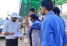 भरतपुर में मुख्यमंत्री दौरे की तैयारियों का निरीक्षण