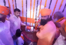 श्री जमवाय माता की मूर्ति प्राण-प्रतिष्ठा समारोह में शामिल हुए श्रवण सिंह बगड़ी