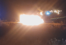 दिल्ली-मुंबई एक्सप्रेसवे पर भीषण हादसा, ट्रक में लगी आग, ड्राइवर की मौत