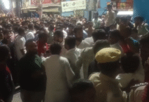 माणक चौक में गवर माता की झांकियों पर पथराव, स्थिति नियंत्रण में