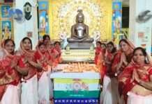 सुथड़ा में श्री अष्टान्हिका महापर्व का षष्ठम दिवस श्रद्धा-भक्ति से संपन्न