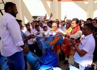 राज्यवर्धन राठौड़ और कन्हैयालाल चौधरी ने 175 करोड़ की आधुनिक पेयजल टंकियों का लोकार्पण किया