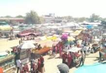 लाखेटा में अंतरराष्ट्रीय गैर नृत्य मेले का आयोजन