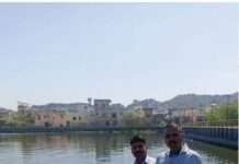 आनासागर झील में अवैध मत्स्याखेट पर कार्रवाई, नाव और जाल जब्त