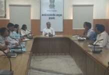 आनासागर झील की डीसिल्टिंग पर बैठक