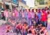 शीतला सप्तमी पर झोर क्षेत्र में अनोखे अंदाज में खेली होली