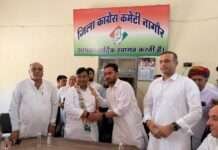 प्रदेशाध्यक्ष गोविंद सिंह डोटासरा एक दिवसीय नागौर दौरे पर रहे