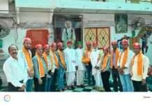 राजसमंद मीडिया क्लब की नई टीम का द्वारकाधीश मंदिर में स्वागत