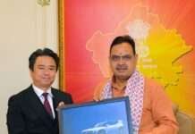 मुख्यमंत्री भजनलाल शर्मा ने होण्डा के पहले इलेक्ट्रिक वाहन का अनावरण किया