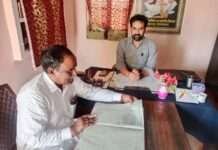 दुलाराम इंदलिया का औचक निरीक्षण, विद्यालय की समस्याएं उजागर