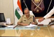 नए पुलिस अधीक्षक पुष्पेंद्र सिंह राठौड़ ने संभाला कार्यभार