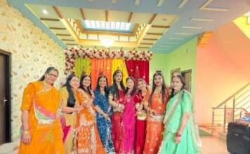 प्रीति फन ग्रुप द्वारा हर्षोल्लास से मनाया गया गणगौर महोत्सव