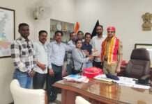 राजसमंद में नए एसपी और कलेक्टर का मेवाड़ी परंपरा से स्वागत