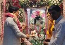 ब्रह्मा मंदिर में गूंजी महाआरती, नवसंवत्सर पर उमड़ा आस्था का सैलाब