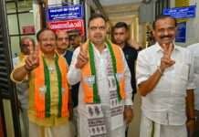 मुख्यमंत्री भजनलाल शर्मा केरलम दौरे पर तिरुवनंतपुरम पहुंचे