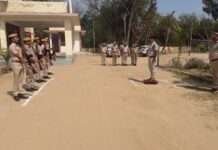 सीमावर्ती क्षेत्रों में सतर्कता बढ़ाने के निर्देश, एसपी हरी शंकर ने किया थानों का निरीक्षण