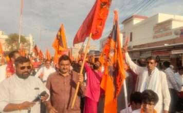 रामनवमी की शोभा यात्रा को भव्य बनाने के लिए वाहन रैली का आयोजन