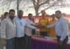 राजस्थान बास्केटबॉल संघ के प्रदेश अध्यक्ष का दुजोद में अभिनंदन