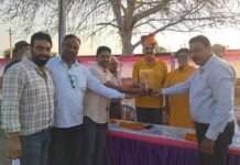 राजस्थान बास्केटबॉल संघ के प्रदेश अध्यक्ष का दुजोद में अभिनंदन
