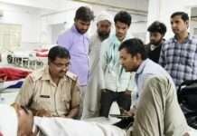 भरतपुर सड़क हादसा: ट्रेलर में घुसी पिकअप, 4 गंभीर घायल