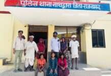 नाथद्वारा पुलिस की तत्परता: 24 घंटे में अहमदाबाद से 3 नाबालिग बच्चियां दस्तयाब