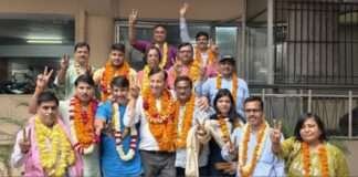 मुकेश मीना अध्यक्ष, राजकुमार शर्मा प्रेस क्लब महासचिव निर्वाचित