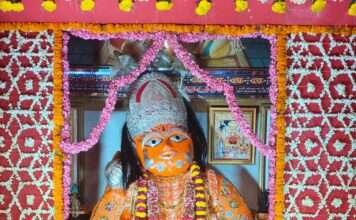 गुमटी वाले बालाजी मंदिर में मनाया हनुमान जन्मोत्सव