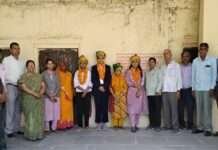 वरिष्ठ उपाध्याय संस्कृत विद्यालय ने निकाली विजय यात्रा