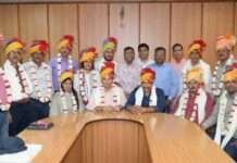 नव निर्वाचित क्लब कार्यकारिणी का स्वागत