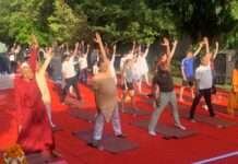 महात्मा गांधी मेडिकल यूनिवर्सिटी में योग महोत्सव