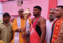 राज्यमंत्री जवाहर सिंह बेढ़म ने किया नव अखाड़े का उद्घाटन