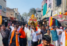 गंगधार में हनुमान जन्मोत्सव धूमधाम से मनाया