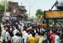 भरतपुर में अतिक्रमण हटाने की कार्रवाई, विरोध के बीच निगम ने संभाला मोर्चा