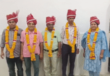 ब्यावर नगर परिषद के 5 कर्मचारियों को पदोन्नति, स्वागत समारोह आयोजित